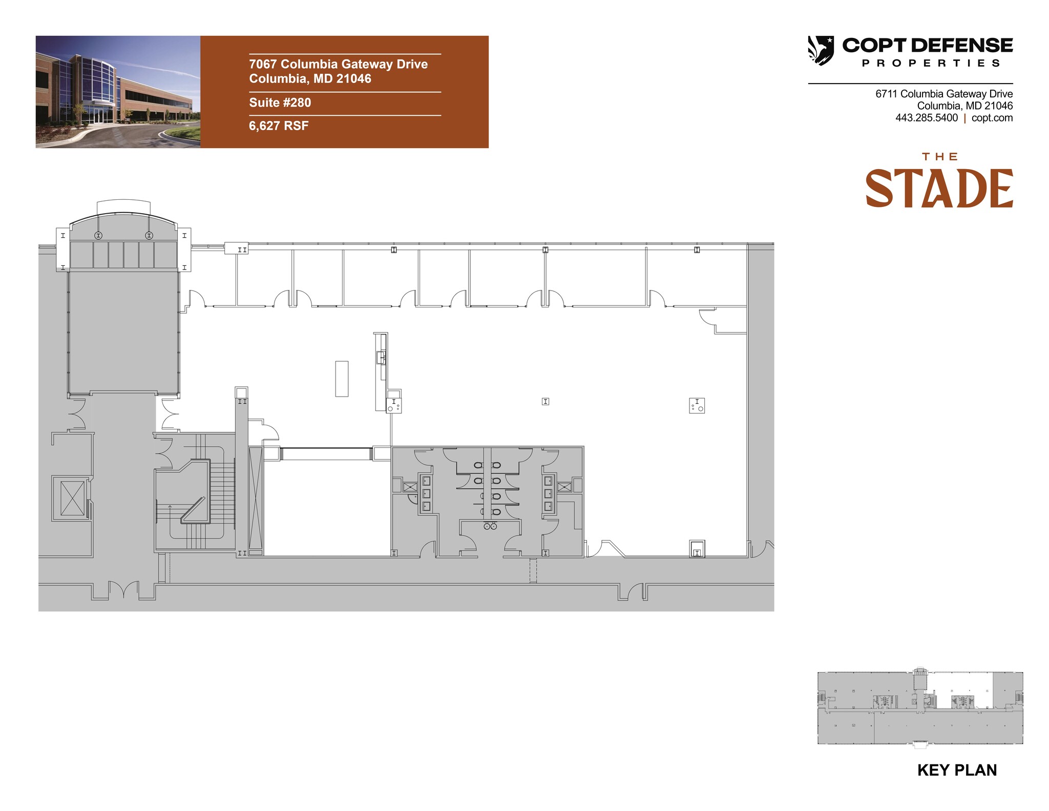 7067 Columbia Gateway Dr, Columbia, MD à louer Plan de site– Image 1 sur 1