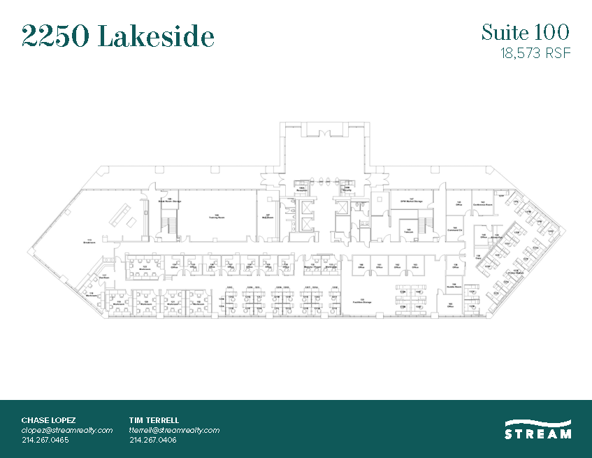 2250 Lakeside Blvd, Richardson, TX à louer Plan d’étage– Image 1 sur 1