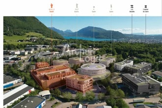 Annecy, HS - VUE AÉRIENNE  vue de carte