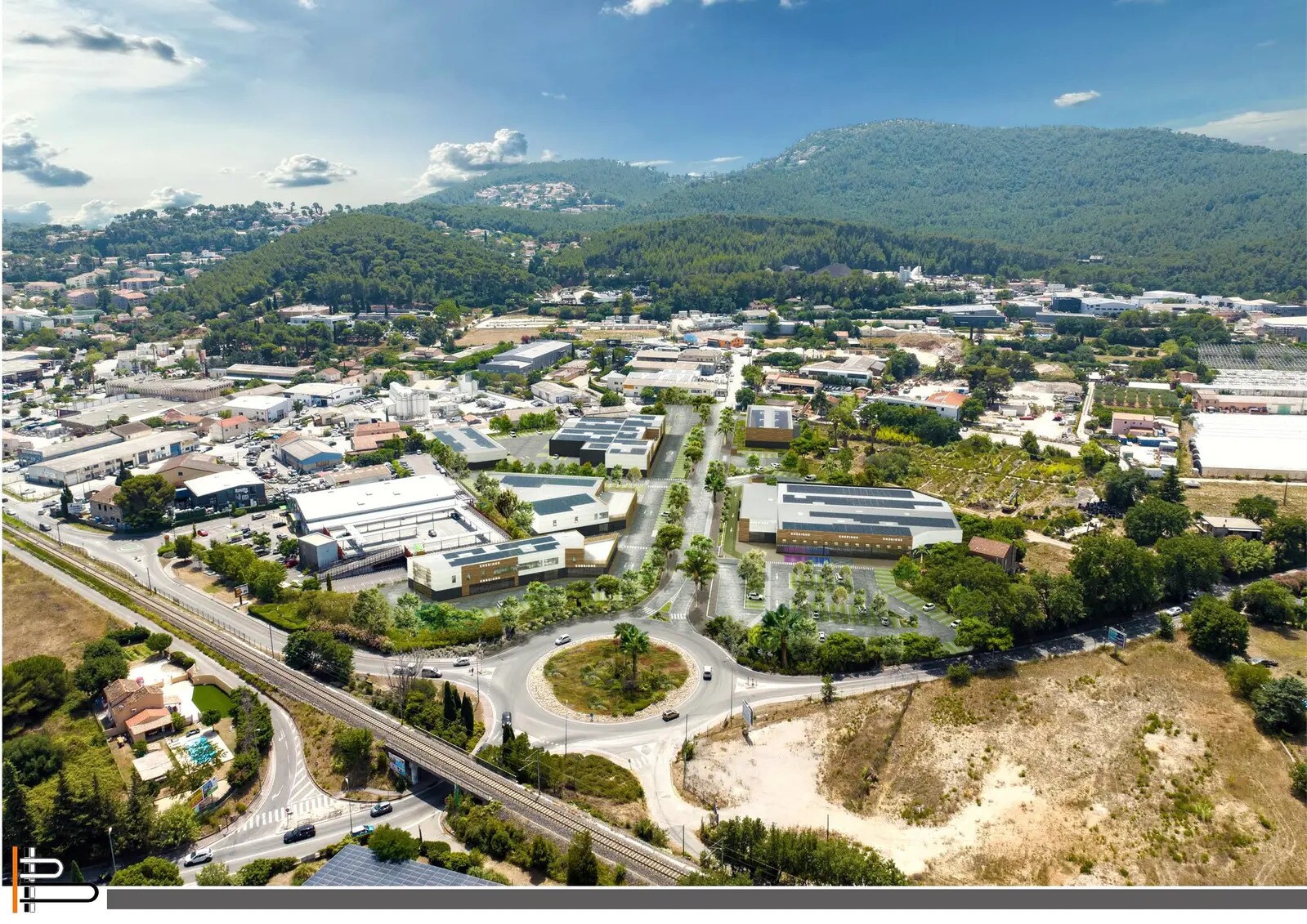 Local d'activités dans Hyères à vendre Aérien– Image 1 sur 3