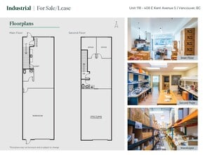 408 E Kent Ave South, Vancouver, BC à louer Plan d’étage– Image 1 sur 1