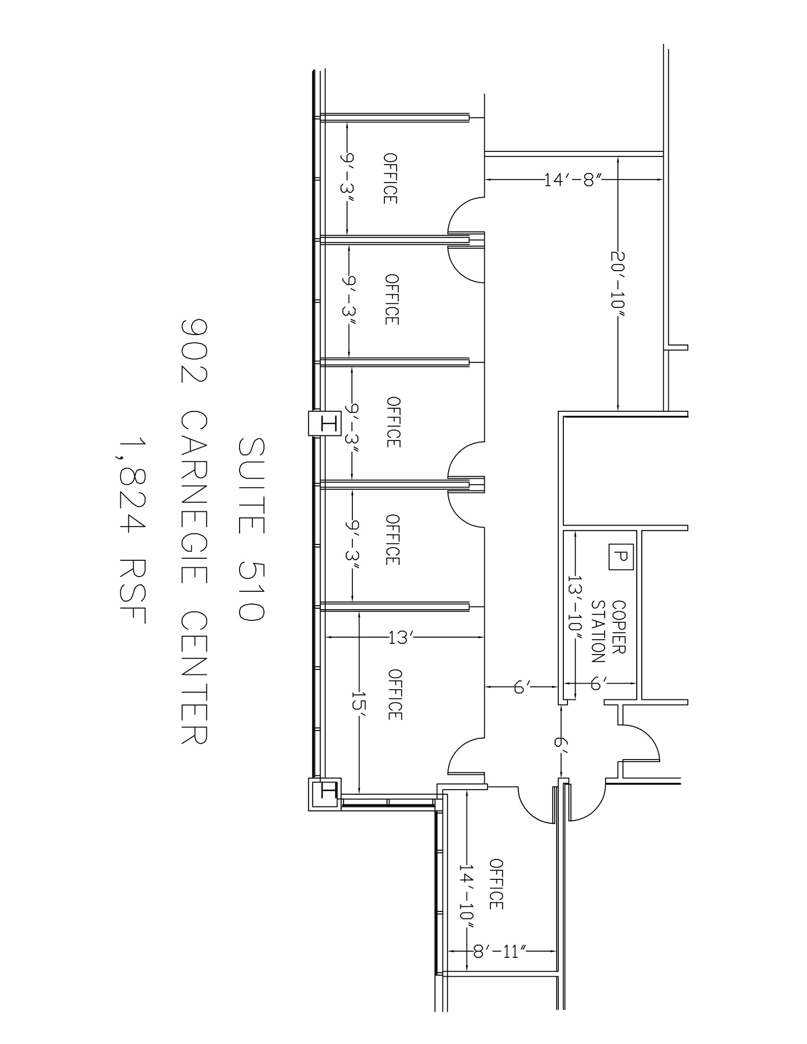 902 Carnegie Ctr, Princeton, NJ à louer Plan de site– Image 1 sur 1