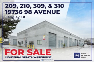Plus de détails pour 19736 98th Ave, Langley Twp, BC - Industriel/Logistique à vendre