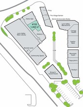 1233-1277 Lynn Valley Rd, North Vancouver District, BC à louer Plan de site– Image 2 sur 2