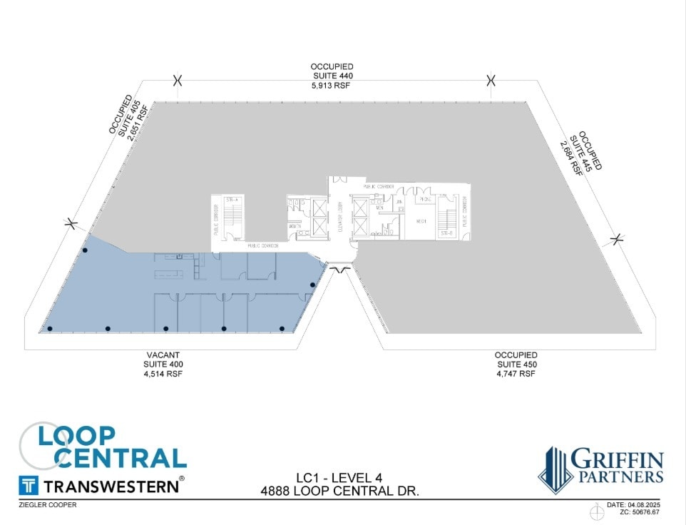 4828-4888 Loop Central Dr, Houston, TX à louer Plan d’étage– Image 1 sur 2
