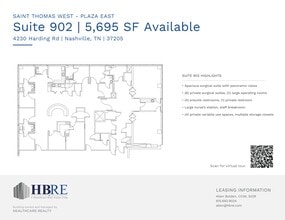 4230 Harding Rd, Nashville, TN à louer Plan de site– Image 1 sur 1