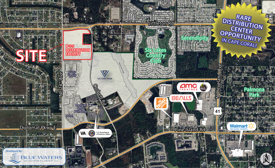 1700 Home of the Brave Blvd, Cape Coral, FL à vendre - Aérien – Image 2 sur 11