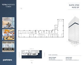 1201 Louisiana St, Houston, TX à louer Plan d’étage– Image 2 sur 2
