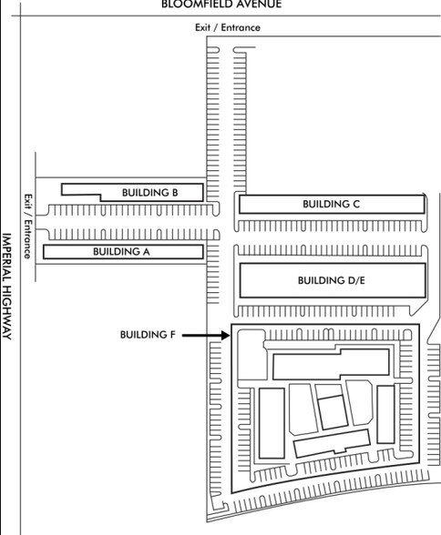 12631 E Imperial Hwy, Santa Fe Springs, CA à louer - Plan de site – Image 2 sur 3