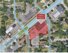 980 University Dr, Pontiac, MI - VUE AÉRIENNE  vue de carte - Image1