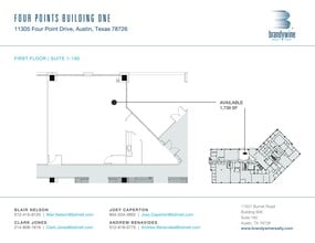 11305 Four Points Dr, Austin, TX à louer Plan de site– Image 1 sur 1
