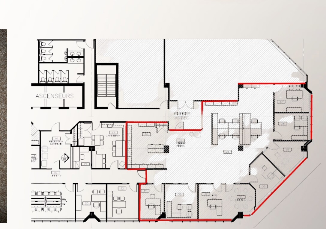 7980-8020 Boul Langelier, Saint-leonard, QC à louer Plan d’étage– Image 1 sur 1