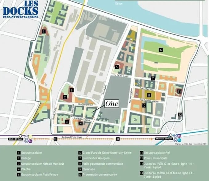 Bureau dans Saint-Ouen-sur-Seine à vendre - Photo de l’immeuble – Image 3 sur 5