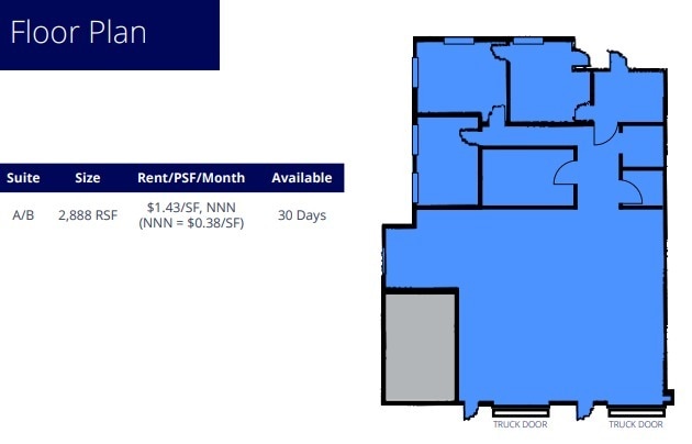 13670 Danielson St, Poway, CA à louer Plan d’étage– Image 1 sur 2