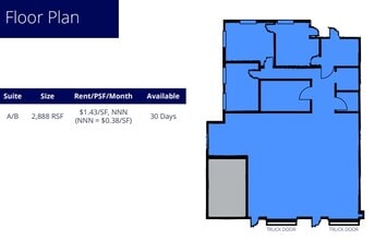 13670 Danielson St, Poway, CA à louer Plan d’étage– Image 1 sur 2