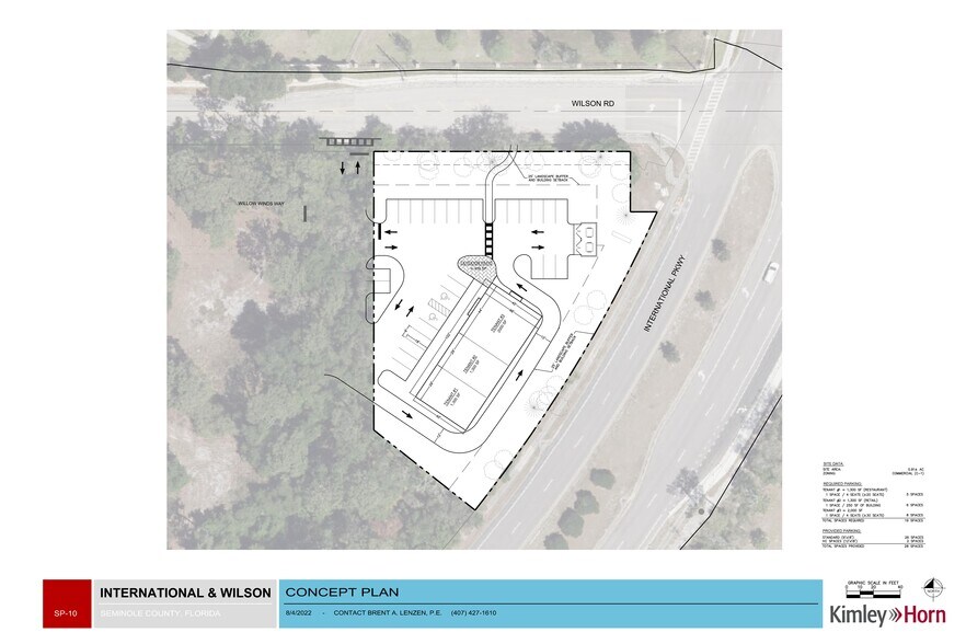 5015 Wilson Rd, Sanford, FL à louer - Plan de site – Image 2 sur 2
