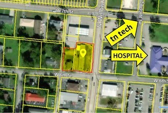 602 N Willow Ave, Cookeville, TN - Vue aérienne  vue de carte