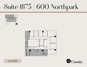 1200 Abernathy Rd NE, Atlanta, GA à louer Plan d’étage– Image 1 sur 1