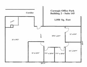 600 N Bell Ave, Carnegie, PA à louer Plan de site– Image 1 sur 1