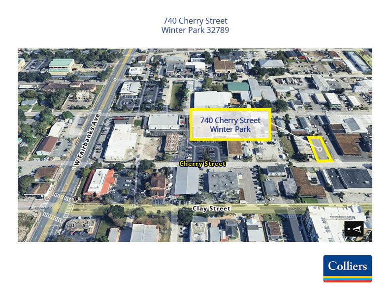 740 Cherry St, Winter Park, FL à louer Plan de site– Image 1 sur 2