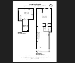 258 King St, Londres à louer Plan d’étage– Image 2 sur 2