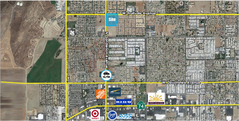 3206 W Fruitvale Ave, Hemet, CA à vendre - Photo de l’immeuble – Image 2 sur 3