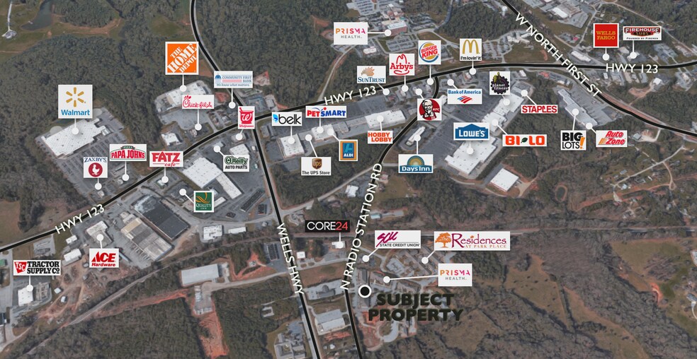 205 Central Park Ln, Seneca, SC à louer - Photo de l’immeuble – Image 2 sur 3