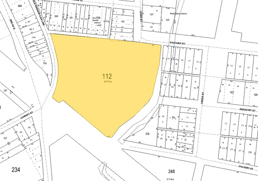 1500 2nd Ave S, Nashville, TN à vendre - Plan cadastral – Image 2 sur 4