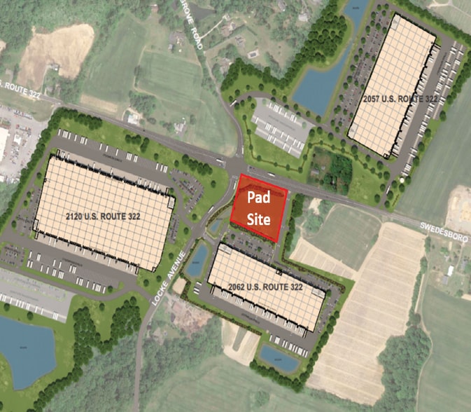 2062 US 322, Swedesboro, NJ à louer - Photo principale – Image 1 sur 2