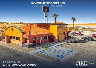 Plus de détails pour 481 Armory Rd, Barstow, CA - Local commercial à vendre