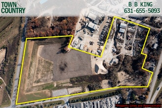 1843 Middle Rd, Calverton, NY - Vue aérienne  vue de carte - Image1