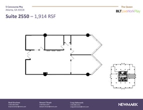 6 Concourse Pky NE, Atlanta, GA à louer Plan d’étage– Image 1 sur 1