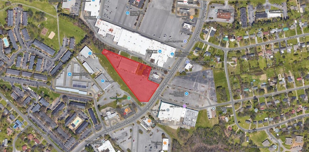 1645-1647 Middle Tennessee Blvd, Murfreesboro, TN à louer - Photo de l’immeuble – Image 2 sur 9