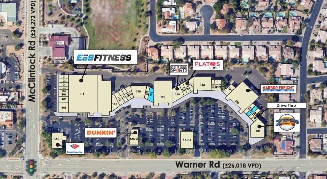 S McClintock Dr, Tempe, AZ à louer - Photo de l’immeuble – Image 3 sur 4