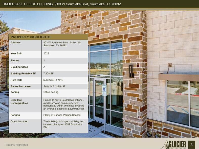 803 W Southlake Blvd, Southlake, TX à louer - Photo de l’immeuble – Image 3 sur 18