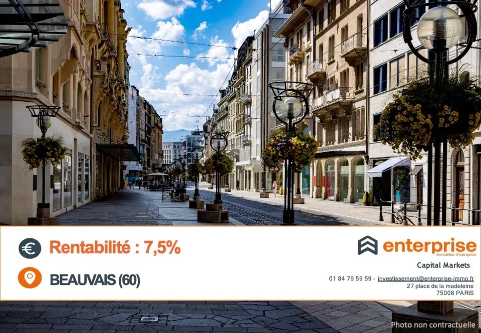 Local commercial dans Beauvais à vendre Photo de l’immeuble– Image 1 sur 2