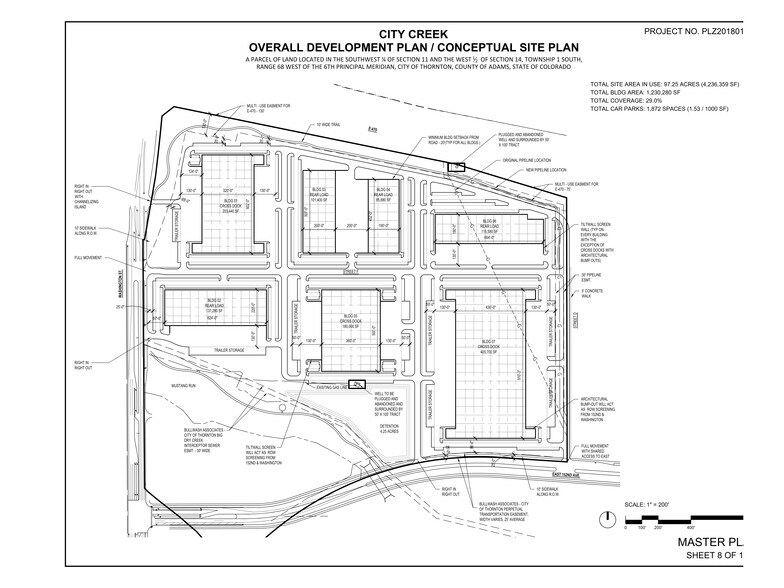 5280 Logistics Park - 15210 Washington St, Thornton, CO à louer - Plan de site – Image 3 sur 6
