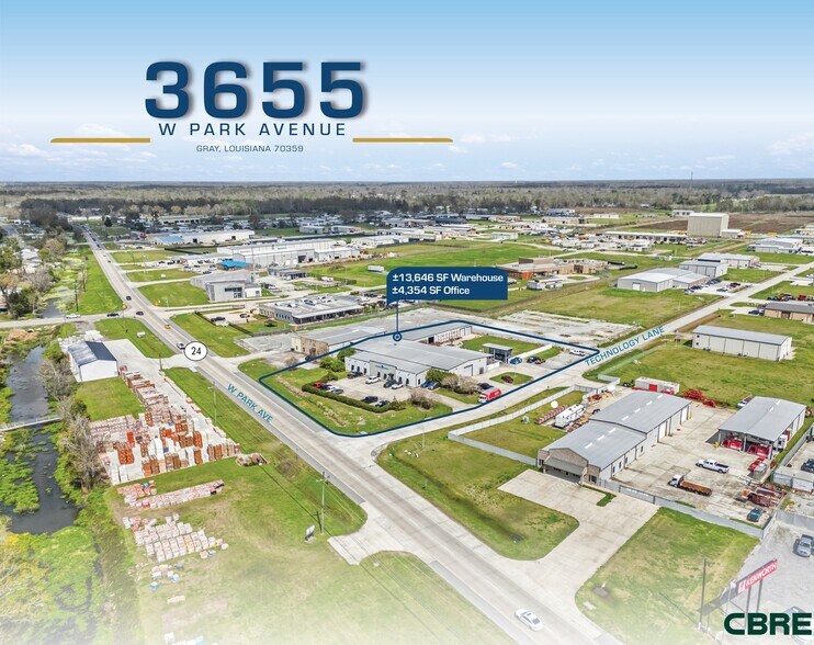 3655 W Park Ave, Gray, LA à vendre - Photo de l’immeuble – Image 1 sur 15