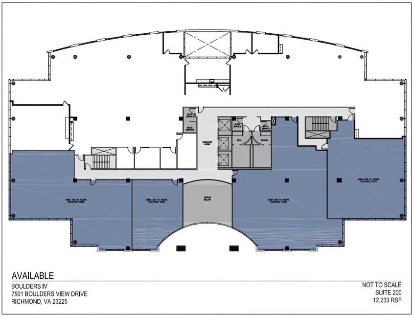 7501 Boulder View Dr, North Chesterfield, VA à louer Plan d’étage– Image 1 sur 27