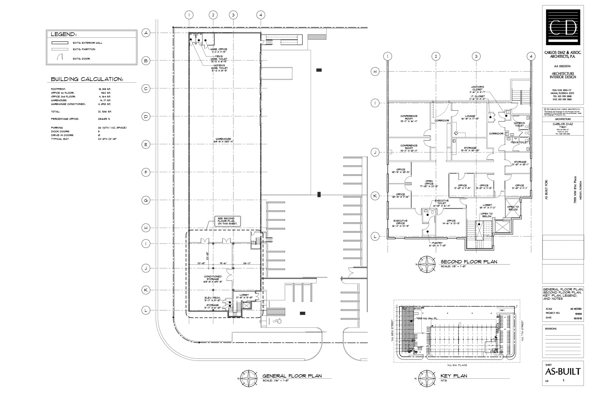 7999 NW 81st Pl, Medley, FL à louer Plan de site– Image 1 sur 1