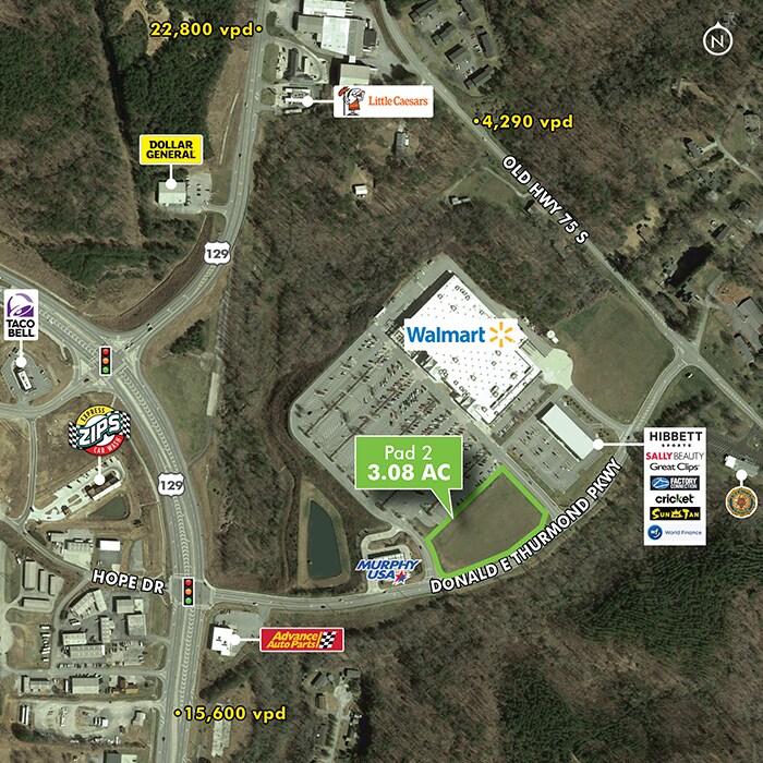 260 Donald E Thurmond Pky, Cleveland, GA à vendre Photo de l’immeuble– Image 1 sur 2
