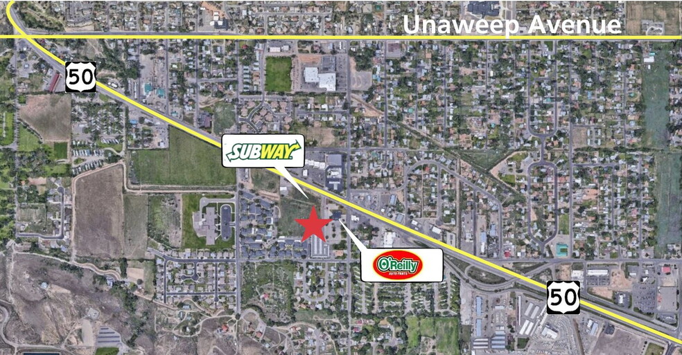 2691 Highway 50, Grand Junction, CO à vendre - Aérien – Image 1 sur 5