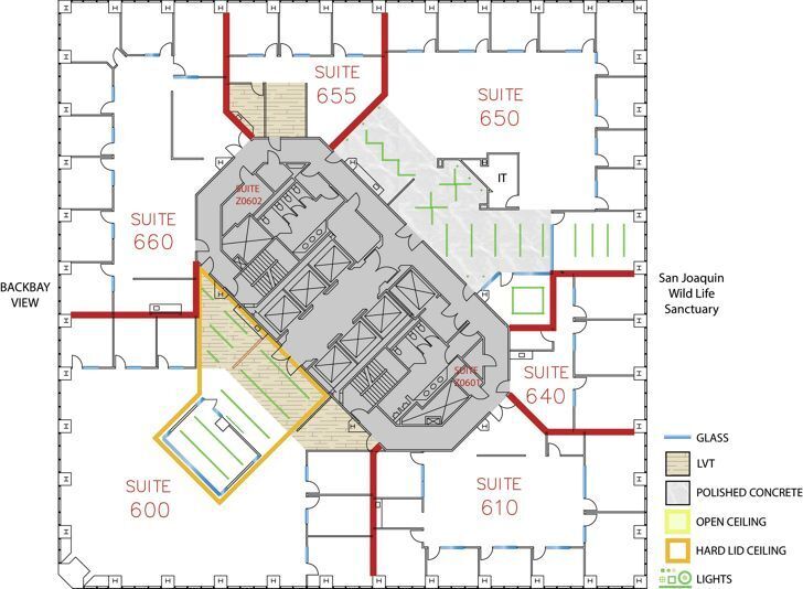 19800 MacArthur Blvd, Irvine, CA à louer Plan d’étage– Image 1 sur 1