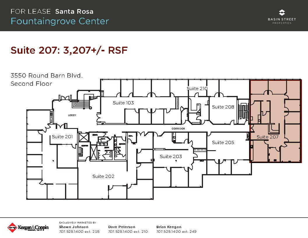 3550 Round Barn Blvd, Santa Rosa, CA à louer Plan d’étage– Image 1 sur 1