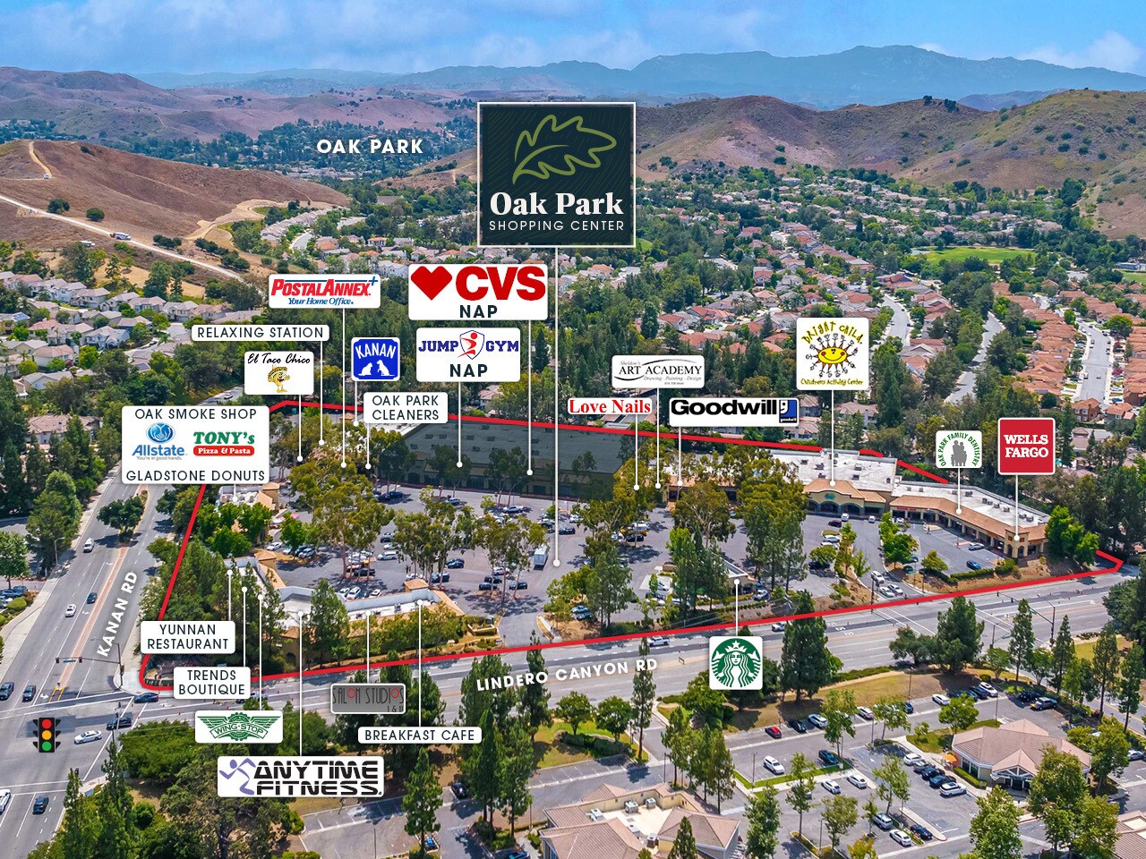 604-630 Lindero Canyon Rd, Oak Park, CA à vendre Photo principale– Image 1 sur 9