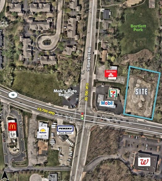 14 E Irving Park Rd, Streamwood, IL à vendre - Photo de l’immeuble – Image 1 sur 1