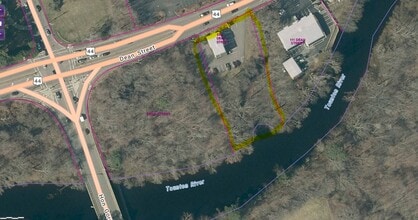 109 Dean St, Taunton, MA - VUE AÉRIENNE vue de carte - Image1