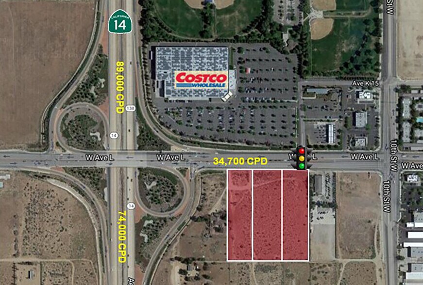 800-850 W Avenue L, Lancaster, CA à vendre - Photo de l’immeuble – Image 1 sur 2