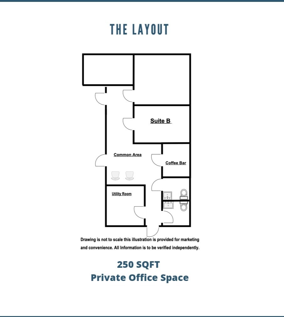 1122-1035 Cole St, Birmingham, MI à louer Plan d’étage– Image 1 sur 1