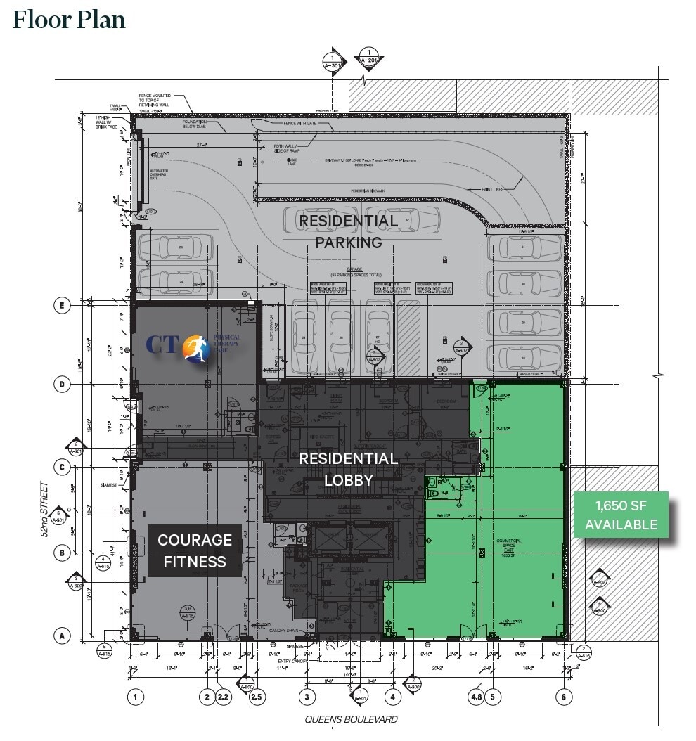 52-07 Queens Blvd, Woodside, NY à louer Plan d’étage– Image 1 sur 1